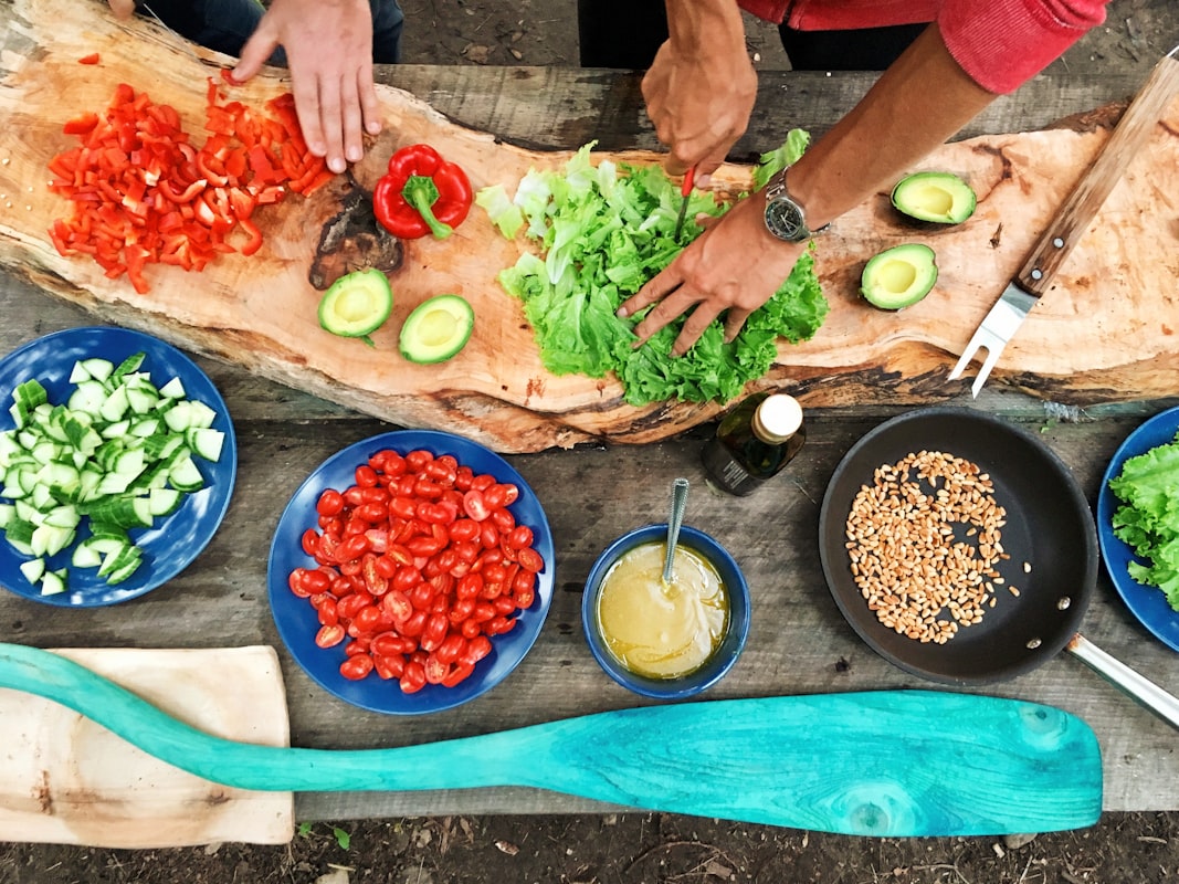 Healthy nutrition and fresh food